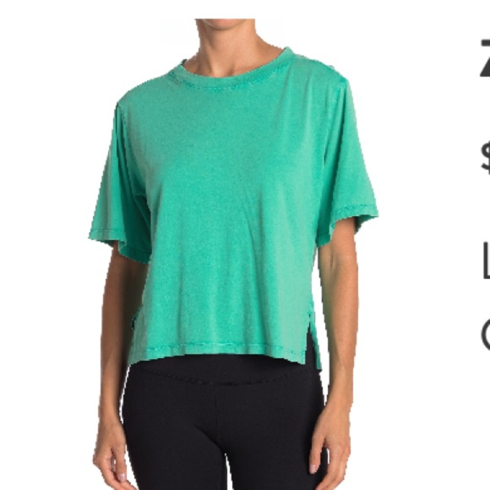 Zella top green